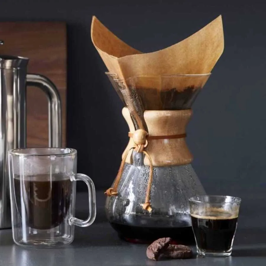 CAM KAHVE DEMLEME (CHEMEX) 600 ML - Görsel 3